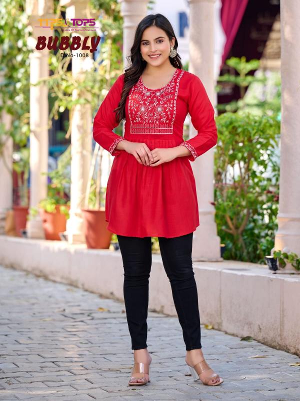 Tips And Tops Bubbly Vol 10 Western Ladies Top Collection